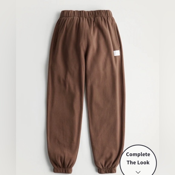 NEW🌟HOLLISTER Adjustable Rise Baggy Boyfriend Joggers - Picture 2 of 6